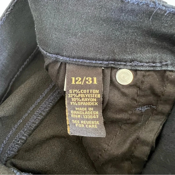 RACHEL Rachel Roy Mid Rise Dark Wash Skinny Jeans - Picture 11 of 13